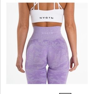 Lilac Camo Seamless Leggings